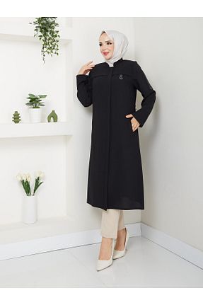 کلاه و ابایا مشکی زنانه مخلوط پلی استر Günay Karaca - کد 894526058
