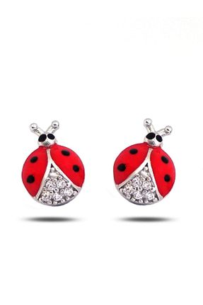 گوشواره نقره زنانه 925 عیار Parmas Design - کد 44434977