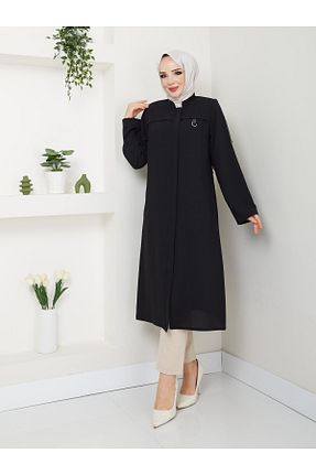 کلاه و ابایا مشکی زنانه مخلوط پلی استر Günay Karaca - کد 894526058