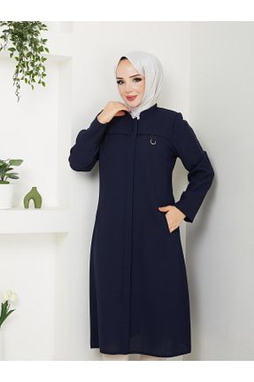 کلاه و ابایا سرمه ای زنانه مخلوط پلی استر Günay Karaca - کد 894523486