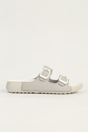 دمپائی طوسی بچه گانه چرم مصنوعی Benetton - کد 894531786