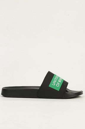 دمپائی مشکی مردانه پاشنه تخت Benetton - کد 894556533
