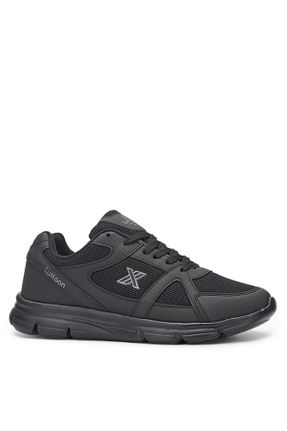 کفش اسنیکر مشکی مردانه بند دار AlbiShoes - کد 894530745