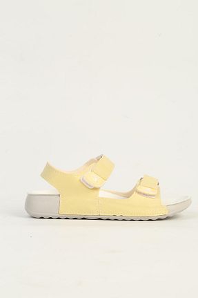 صندل زرد بچه گانه پاشنه تخت Benetton - کد 894533182