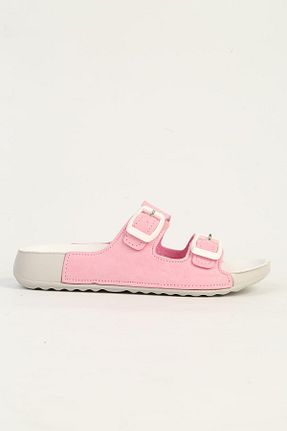 دمپائی صورتی بچه گانه چرم مصنوعی Benetton - کد 894532888