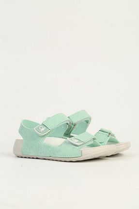 صندل سبز بچه گانه پاشنه تخت Benetton - کد 894530379