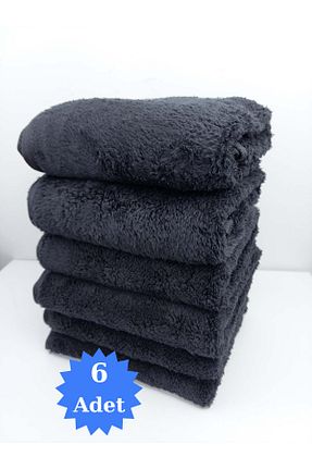 حوله مشکی پلی استر Mef Collection - کد 894565582