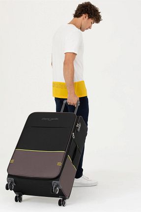 ساک و چمدان قهوه ای مردانه پلی استر Pierre Cardin - کد 798533803