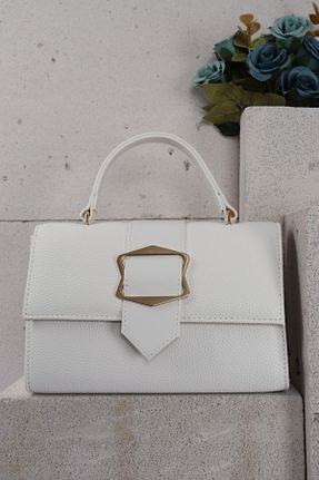 کیف پورتفوی و کلاچ سفید زنانه weem bag - کد 894595977