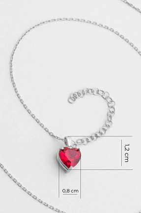 گردنبند نقره رنگی زنانه 925 عیار So Chic - کد 896227821