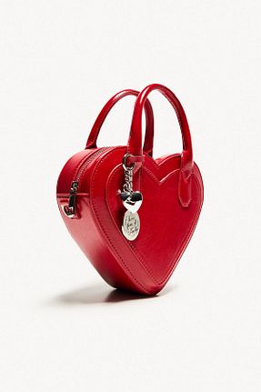 کیف دستی قرمز زنانه Bershka - کد 894590791