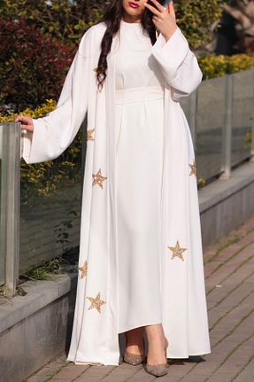 کلاه و ابایا نباتی زنانه بافتنی MELEK ARAZ - کد 894598292