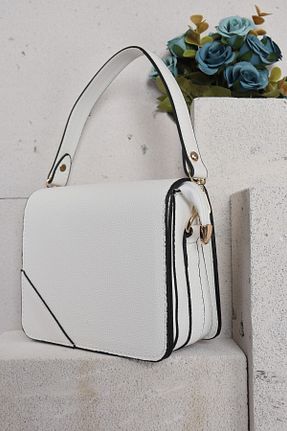 کیف پورتفوی و کلاچ سفید زنانه weem bag - کد 894595802