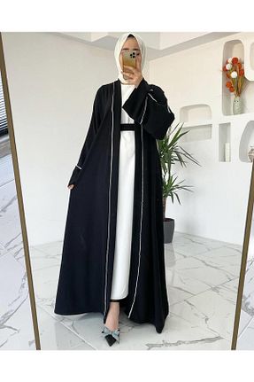 کلاه و ابایا مشکی زنانه بافتنی MELEK ARAZ - کد 894597603