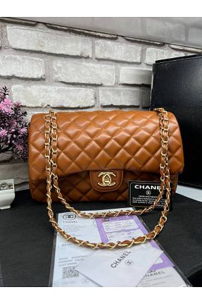 کیف دوشی قهوه ای زنانه جیر tico bags - کد 894632158