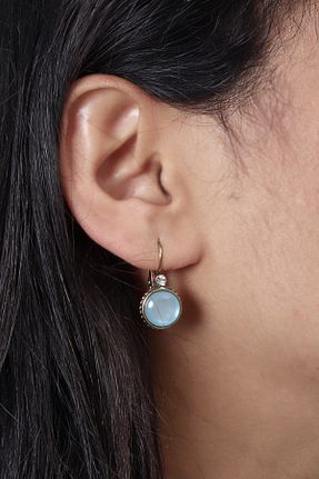 گوشواره جواهر متالیک منجق Süspüs Accessories - کد 894658410