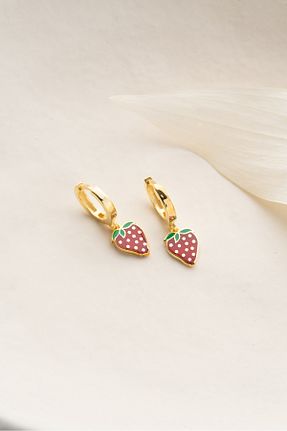 گوشواره نقره رنگی بچه گانه 925 عیار Silvano Jewelry - کد 896247076