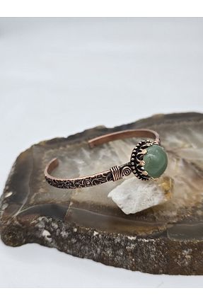 دستبند جواهر متالیک زنانه NBS Beautiful Naturel Stones - کد 894685036