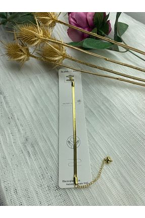 دستبند استیل (فولاد) قهوه ای زنانه استیل (فولاد) stainless steell - کد 894695217