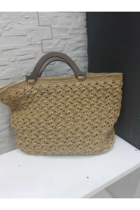 کیف دستی بژ زنانه سایز متوسط Sezen - کد 893977298