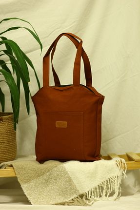 کیف دوشی نارنجی زنانه پارچه ای MODA - کد 894709211