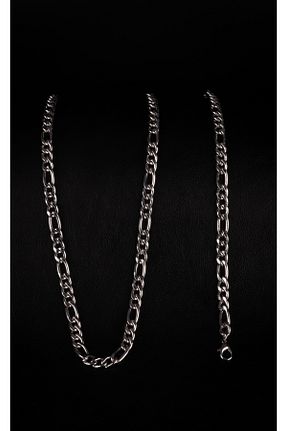 گردنبند جواهر زنانه روکش نقره Piercing Market Steel & Silver - کد 818929688