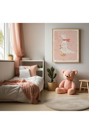 تابلو قهوه ای چوب Peppy Rooms - کد 894714732