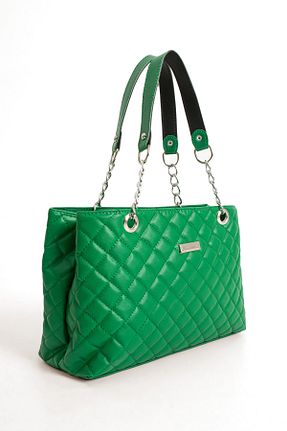کیف دستی سبز زنانه ابعاد بزرگ NBİBAGS - کد 835663164