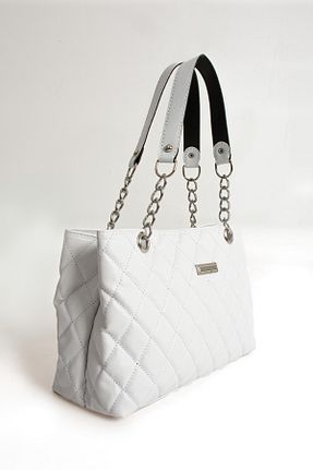 کیف دستی سفید زنانه ابعاد بزرگ NBİBAGS - کد 835661378