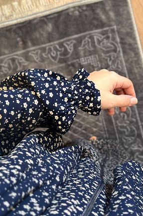 لباس حجاب سرمه ای زنانه کارگو Lagom - کد 894721011