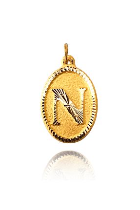 گردنبند طلا سفید زنانه 14 عیار Nezihhan - کد 837395320