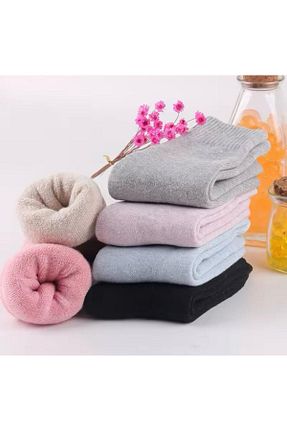 جوراب قهوه ای زنانه پنبه ای HANKARAYEL - کد 854871026