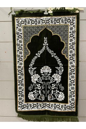 سجاده طلائی پلی استر İslami Hediyeler - کد 879934987