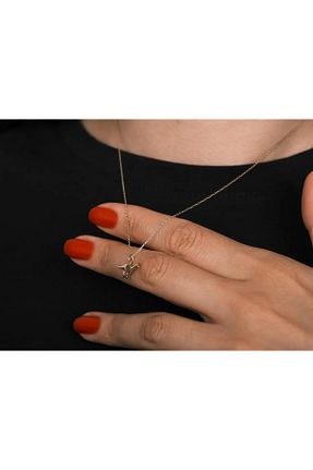 گردنبند طلا زرد زنانه 14 عیار Safir Kuyumculuk - کد 846166945