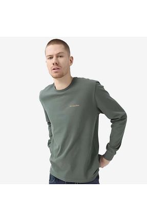 تیشرت اسپرت سبز مردانه رگولار Columbia - کد 754471245