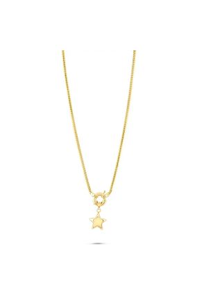گردنبند طلا زرد زنانه 14 عیار Safir Kuyumculuk - کد 678354997