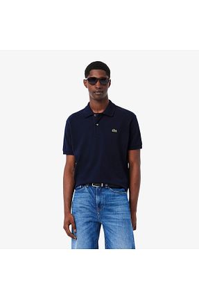 پولوشرت سرمه ای مردانه %100 پنبه Lacoste - کد 3070075