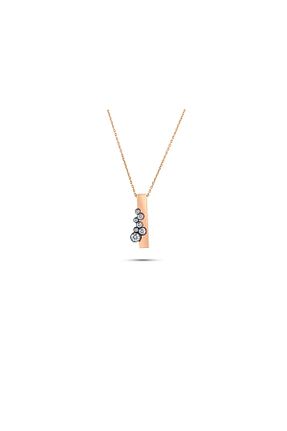 گردنبند الماس SI1 Safir Kuyumculuk - کد 6347170