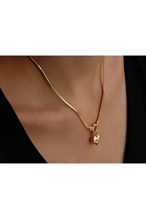 گردنبند طلا طلائی زنانه 14 عیار Safir Kuyumculuk - کد 69094783