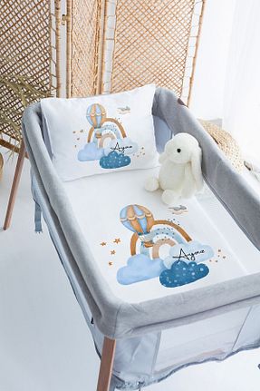 ست روتختی کودک و نوزاد سفید ساتن پنبه Lilabio - کد 759393385