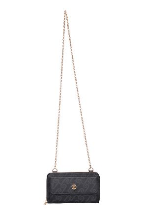 کیف پستچی مشکی زنانه چرم مصنوعی U.S. Polo Assn. - کد 894901797