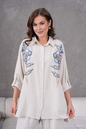 ست بالاتنه و پائین تنه نباتی زنانه بافتنی MVStore - کد 894889741
