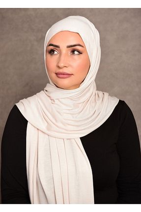 شال بژ زنانه ویسکون Şalcenneti.com - کد 894900966