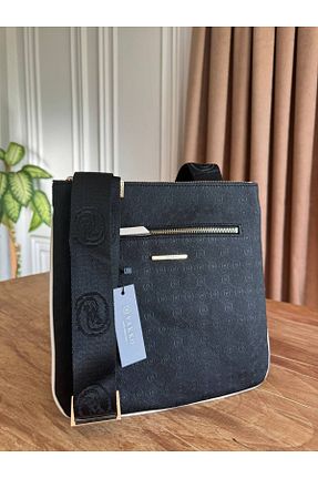 کیف دوشی مشکی زنانه چرم مصنوعی BAGS - کد 894862923