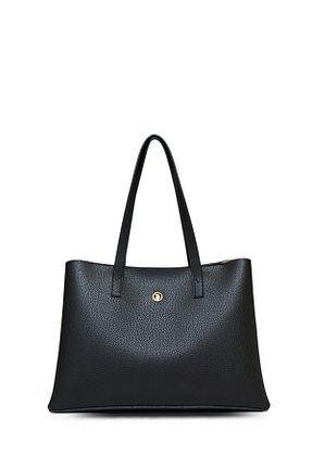 کیف دوشی مشکی زنانه چرم مصنوعی U.S. Polo Assn. - کد 898079722