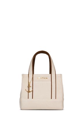 کیف پستچی بژ زنانه چرم مصنوعی Nautica - کد 898081703