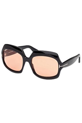 عینک آفتابی صورتی زنانه 60 Tom Ford - کد 894878496