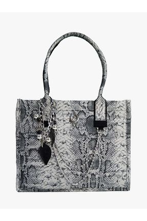 کیف دستی طوسی زنانه سایز متوسط Butik - کد 894875696