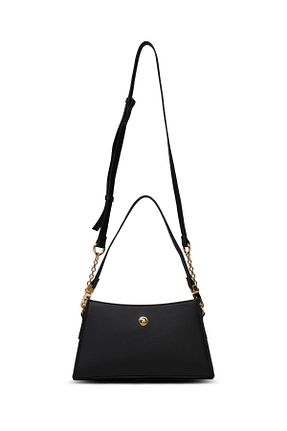 کیف دوشی مشکی زنانه چرم مصنوعی U.S. Polo Assn. - کد 894910166
