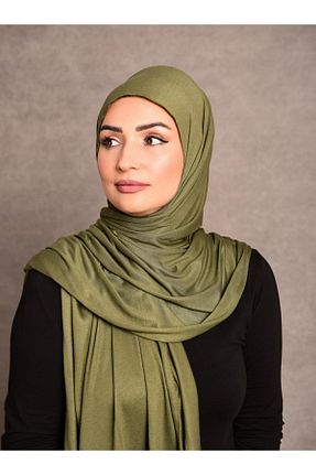شال خاکی زنانه ویسکون Şalcenneti.com - کد 894885969